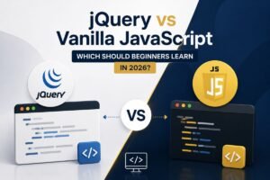 jQuery vs Vanilla JavaScript: Which Should Beginners Learn in 2026?