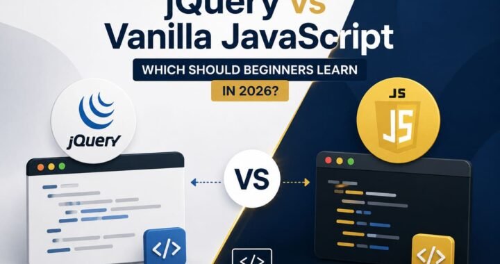 jQuery vs Vanilla JavaScript: Which Should Beginners Learn in 2026?