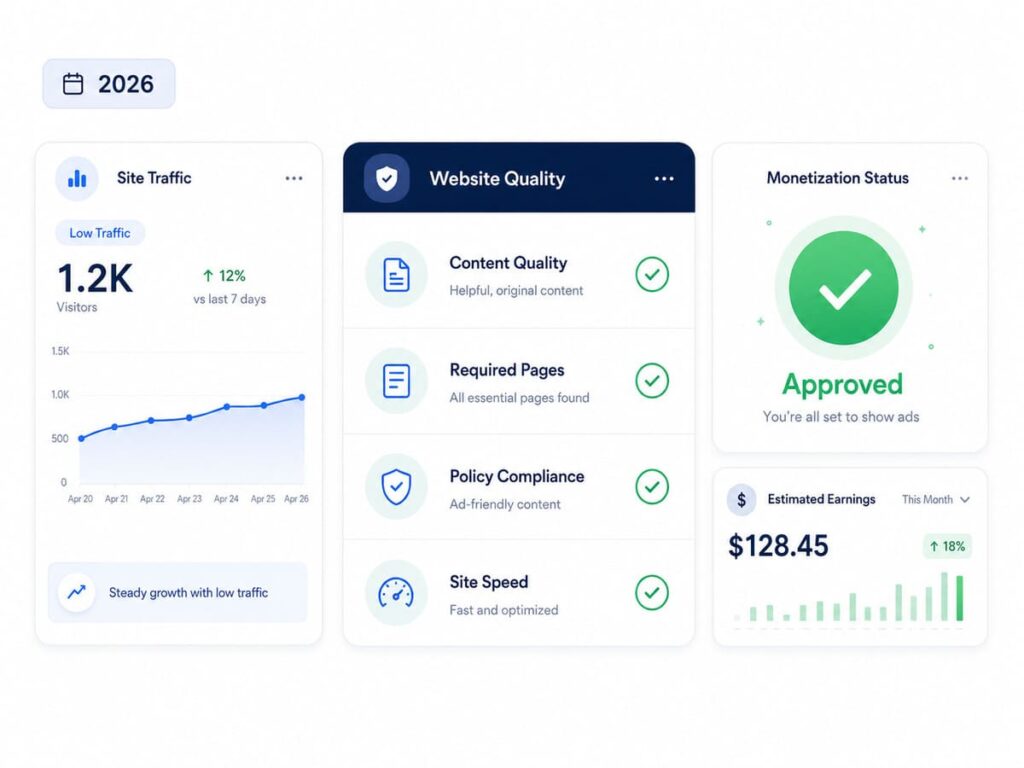 How to Get Google AdSense Approval Fast With Low Traffic (2026)