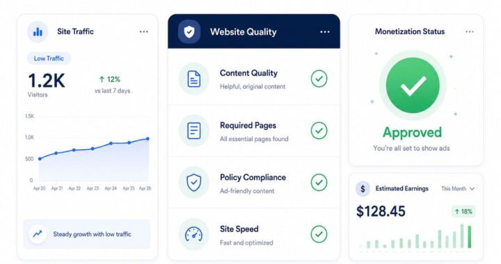 How to Get Google AdSense Approval Fast With Low Traffic (2026)