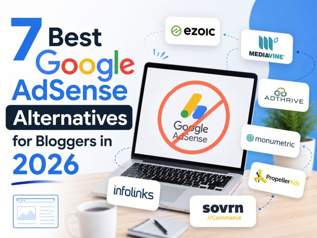 7 Best Google AdSense Alternatives for Bloggers in 2026