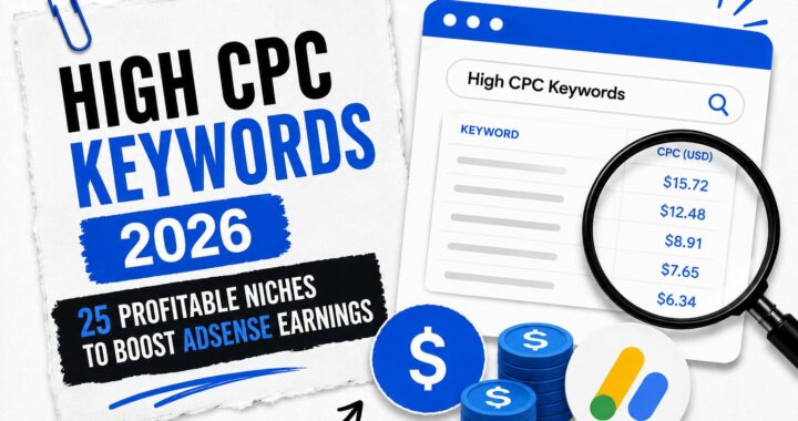High CPC Keywords 2026: 25 Profitable Niches to Boost AdSense Earnings