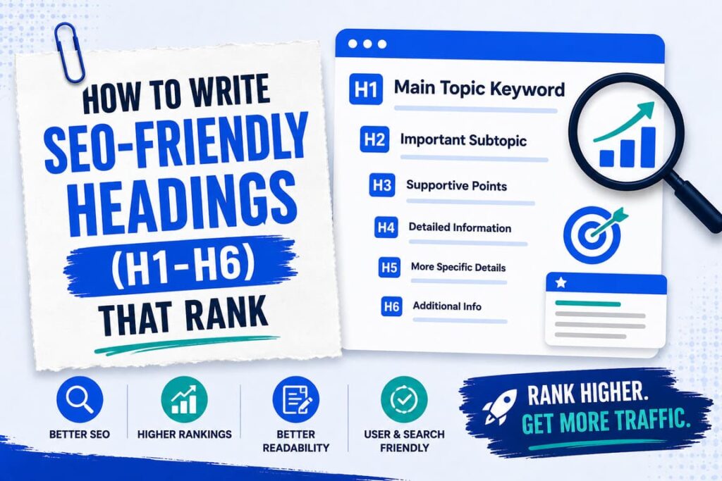 How to Write SEO-Friendly Headings (H1-H6) That Rank