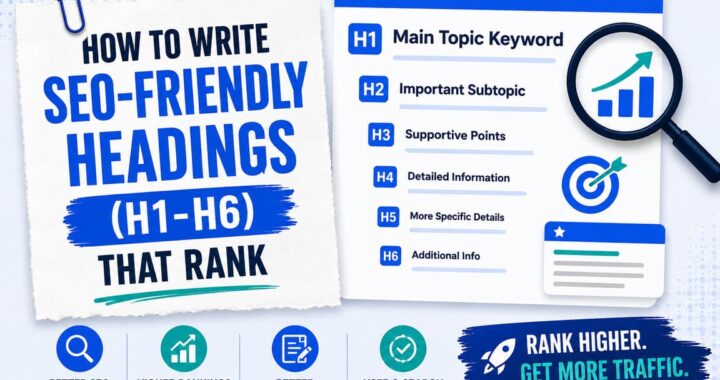 How to Write SEO-Friendly Headings (H1-H6) That Rank