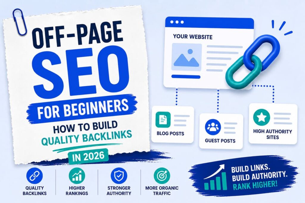 Off-Page SEO for Beginners: How to Build Quality Backlinks in 2026