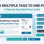 WordPress post with multiple tags