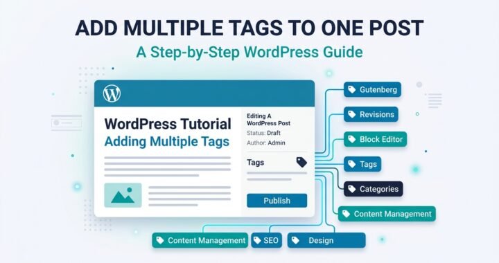 WordPress post with multiple tags